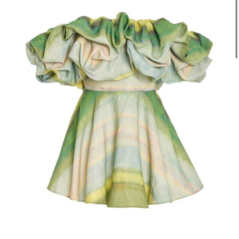 Acler- Cumberland Ruffled Off-Shoulder Dress